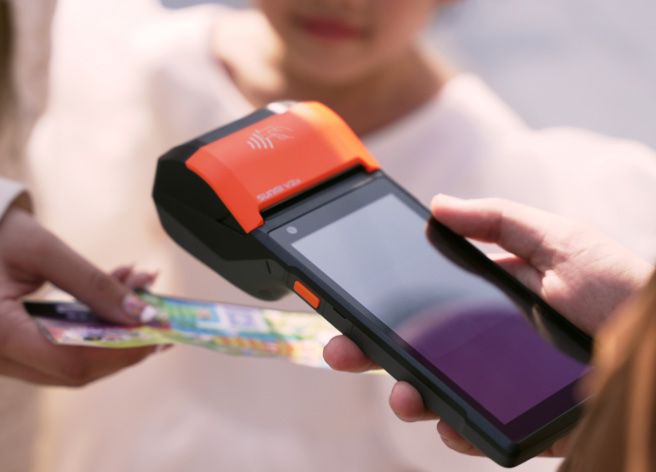 جهاز SUNMI الذكي للمعاملات السريعة